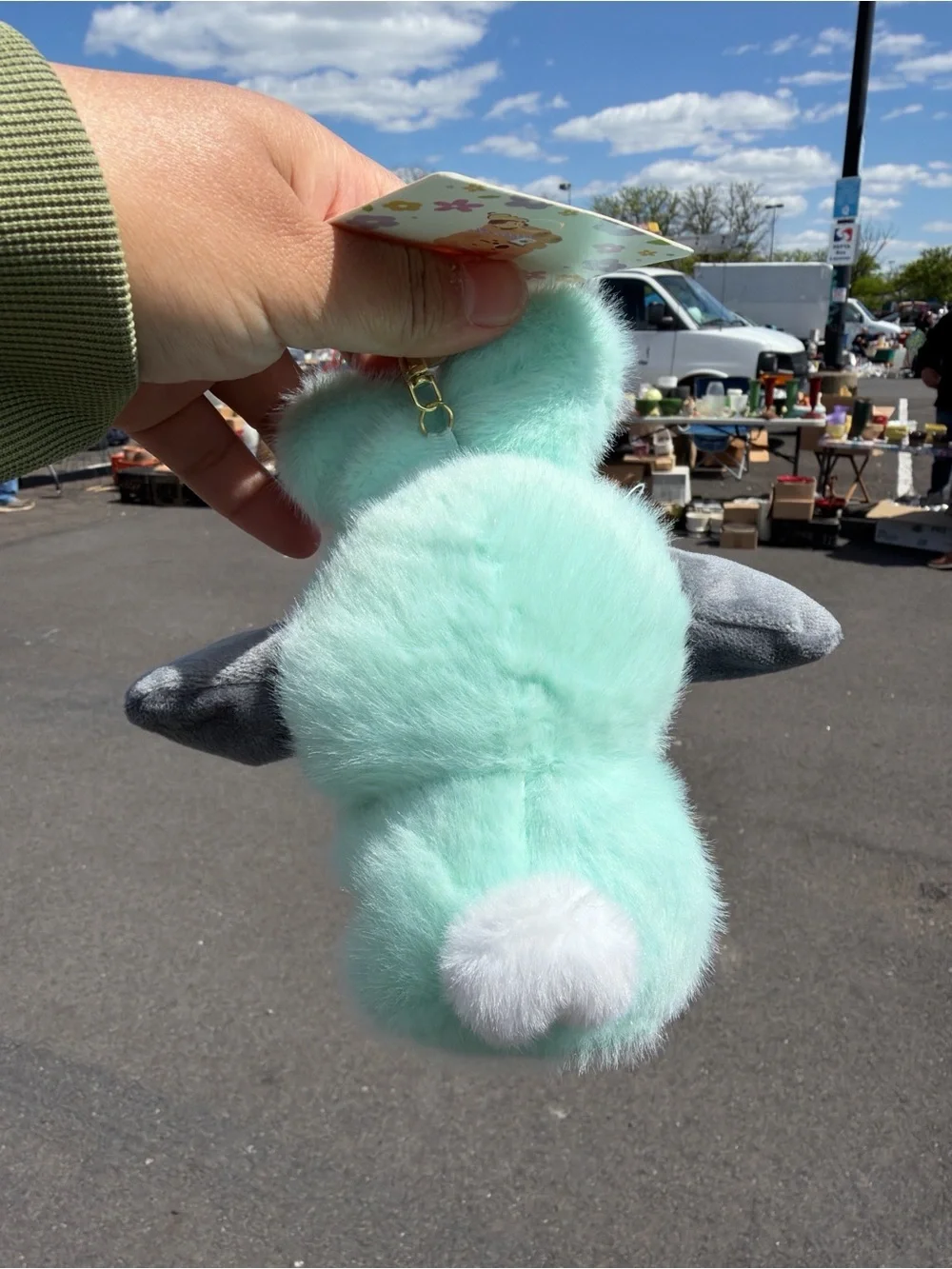 Super Cute My Melody Bunny Plush Keychain